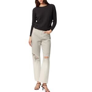 New Women’s Hudson Jade High-Rise Straight Loose Fit Jean Size 34